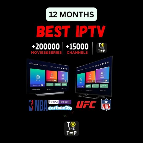 IPTV 12 months Subscription