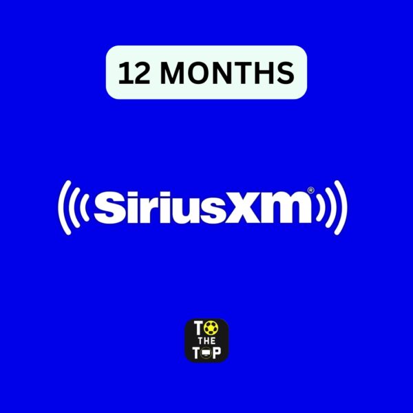Sir-ius-Xm 12 months Subscription