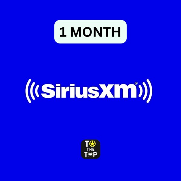 Sir-ius-Xm 1 month Subscription