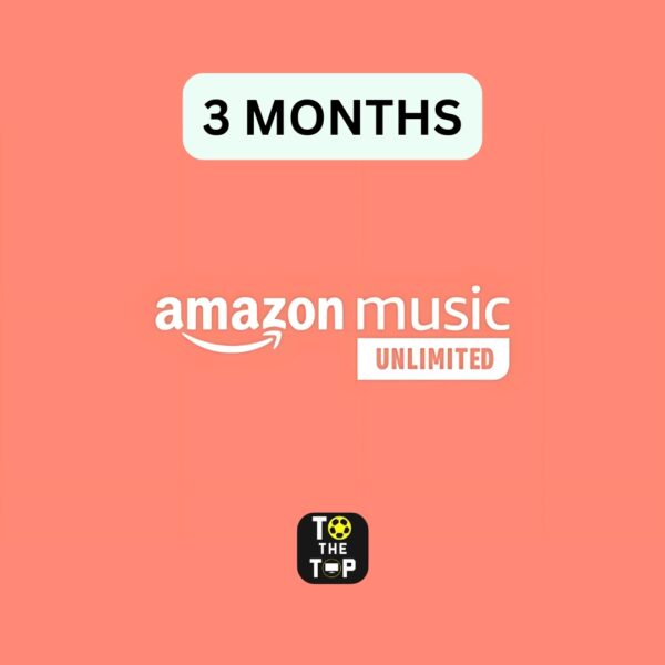 Am-az-on Music 3 months Subscription